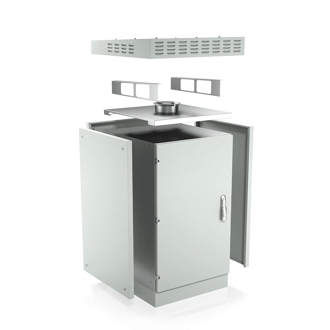 Outdoorschaltschrank von Schimscha für Elektronikteile